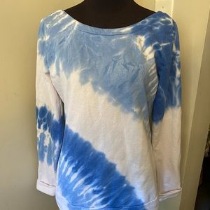 Weekend Andrea Jovine tie dye lightweight sweatshirt, large